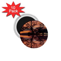 Aurora Sunset Sun Landscape 1 75  Magnets (10 Pack)  by Sudhe