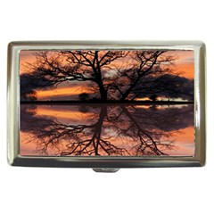 Aurora Sunset Sun Landscape Cigarette Money Case by Sudhe