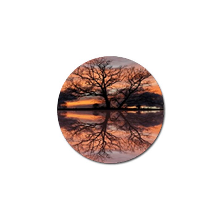 Aurora Sunset Sun Landscape Golf Ball Marker (4 pack)