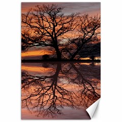 Aurora Sunset Sun Landscape Canvas 20  X 30  by Sudhe