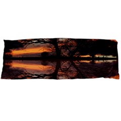 Aurora Sunset Sun Landscape Body Pillow Case (dakimakura) by Sudhe