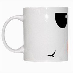 Happy Face With Orange Nose Vector File White Mugs by Sudhe