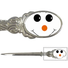 Happy Face With Orange Nose Vector File Letter Opener by Sudhe