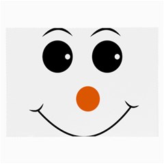 Happy Face With Orange Nose Vector File Large Glasses Cloth by Sudhe