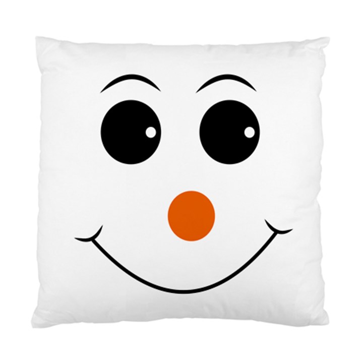 Happy Face With Orange Nose Vector File Standard Cushion Case (One Side)