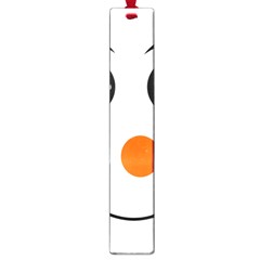 Happy Face With Orange Nose Vector File Large Book Marks by Sudhe