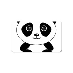 Bear Panda Bear Panda Animals Magnet (name Card) by Sudhe