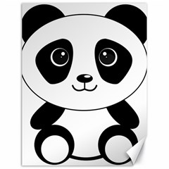 Bear Panda Bear Panda Animals Canvas 18  X 24  by Sudhe