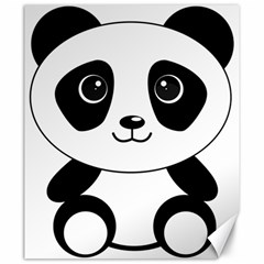 Bear Panda Bear Panda Animals Canvas 20  X 24  by Sudhe