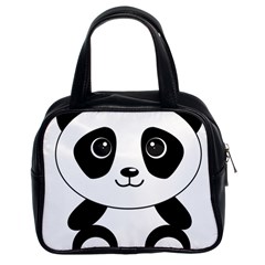 Bear Panda Bear Panda Animals Classic Handbag (two Sides) by Sudhe