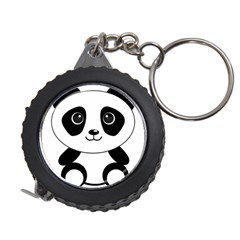 Bear Panda Bear Panda Animals Measuring Tape by Sudhe