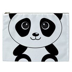 Bear Panda Bear Panda Animals Cosmetic Bag (xxl) by Sudhe