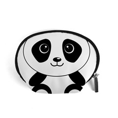 Bear Panda Bear Panda Animals Accessory Pouch (small) by Sudhe