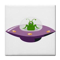 Ufo Tile Coasters by Sudhe