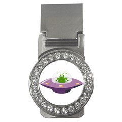 Ufo Money Clips (cz)  by Sudhe