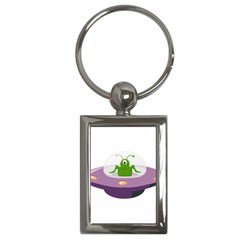 Ufo Key Chains (rectangle)  by Sudhe