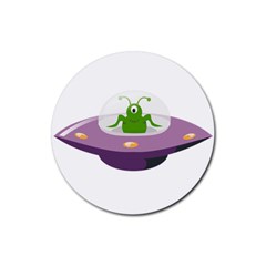 Ufo Rubber Coaster (round)  by Sudhe