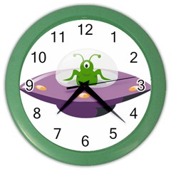 Ufo Color Wall Clock by Sudhe