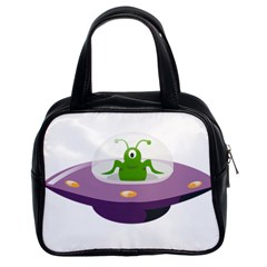 Ufo Classic Handbag (two Sides) by Sudhe