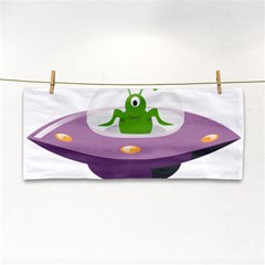 Ufo Hand Towel by Sudhe