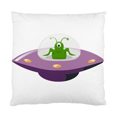 Ufo Standard Cushion Case (one Side) by Sudhe