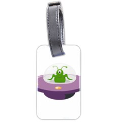 Ufo Luggage Tags (two Sides) by Sudhe