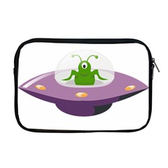 Ufo Apple Macbook Pro 17  Zipper Case by Sudhe