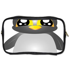 Cute Penguin Animal Toiletries Bag (two Sides) by Sudhe