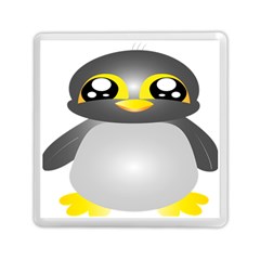 Cute Penguin Animal Memory Card Reader (square) by Sudhe