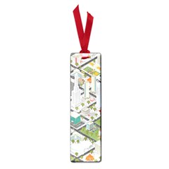 Simple Map Of The City Small Book Marks by Sudhe