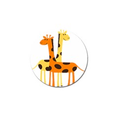 Giraffe Africa Safari Wildlife Golf Ball Marker (4 Pack) by Sudhe