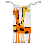 Giraffe Africa Safari Wildlife Jewelry Bag Front