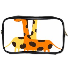 Giraffe Africa Safari Wildlife Toiletries Bag (one Side) by Sudhe