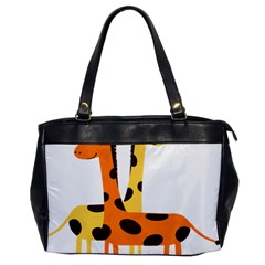 Giraffe Africa Safari Wildlife Oversize Office Handbag by Sudhe