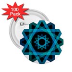 Transparent Triangles 2.25  Buttons (100 pack)  Front