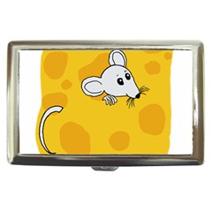 Rat Mouse Cheese Animal Mammal Cigarette Money Case by Sudhe