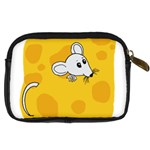 Rat Mouse Cheese Animal Mammal Digital Camera Leather Case Back