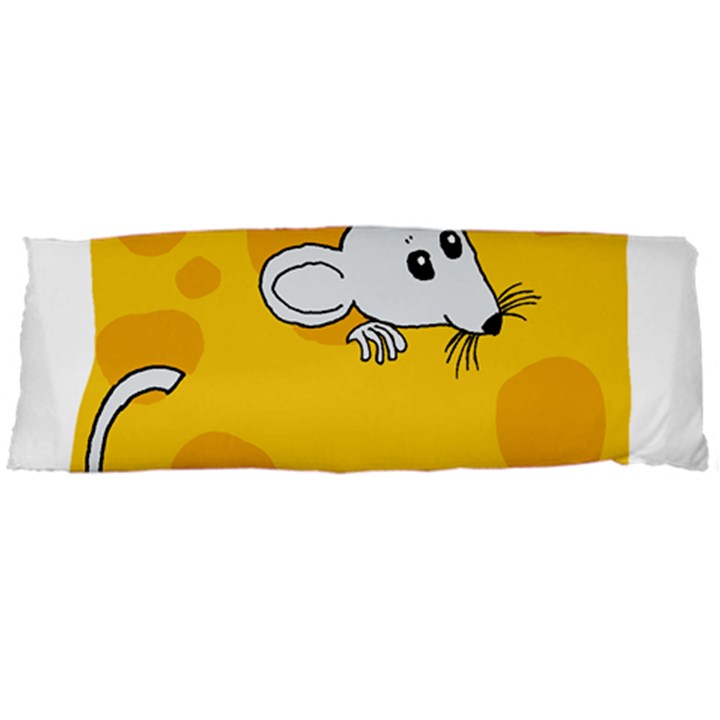 Rat Mouse Cheese Animal Mammal Body Pillow Case Dakimakura (Two Sides)