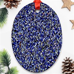 Lavender Ornament (oval) by ArtworkByPatrick