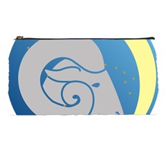 Ram Zodiac Sign Zodiac Moon Star Pencil Cases by Sudhe