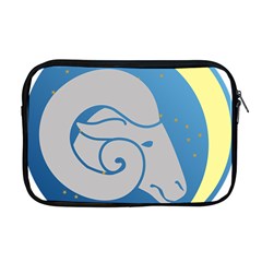 Ram Zodiac Sign Zodiac Moon Star Apple Macbook Pro 17  Zipper Case by Sudhe