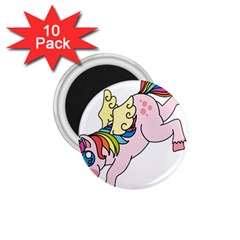 Unicorn Arociris Raimbow Magic 1 75  Magnets (10 Pack)  by Sudhe