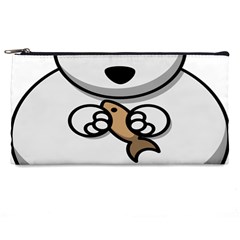 Bear Polar Bear Arctic Fish Mammal Pencil Cases by Sudhe