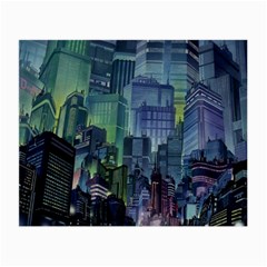 City Night Landmark Small Glasses Cloth by Sudhe