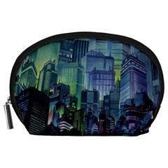 City Night Landmark Accessory Pouch (large) by Sudhe