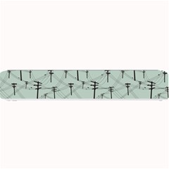 Telephone Lines Repeating Pattern Small Bar Mats by Sudhe