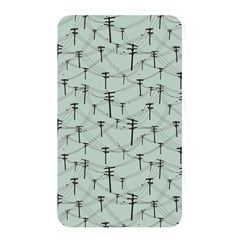 Telephone Lines Repeating Pattern Memory Card Reader (rectangular) by Sudhe