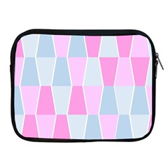 Geometric Pattern Design Pastels Apple Ipad 2/3/4 Zipper Cases