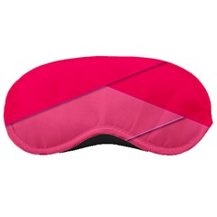 Geometric Shapes Magenta Pink Rose Sleeping Masks