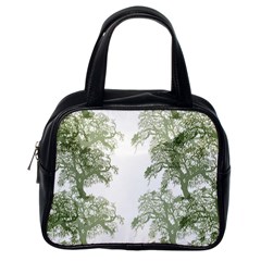 Trees Tile Horizonal Classic Handbag (one Side)